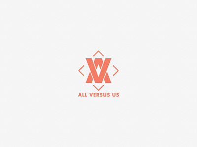 All Versus Us all versus us brand design identity logo logofolio logotype mark square v