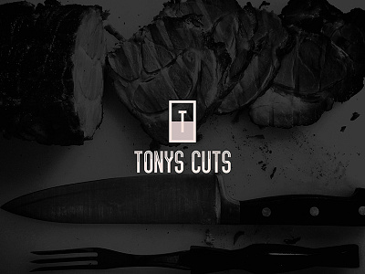 Tonys Cut brand branding icon identity jony logo logofolio mark symbol t