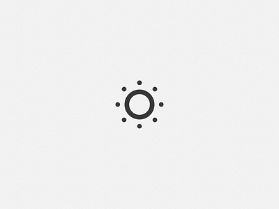 Sun brand circle icon identity logo logofolio mark minimal monogram sun symbol