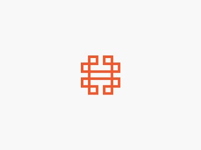 Icon 2 app brand identity designer branding color combination icon logo logomark minimal design orange product property management real estate
