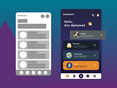 Dashoard 2020 adobexd clean design clean ui mobile app mobile design mobile ui ui uidesign uiux ux