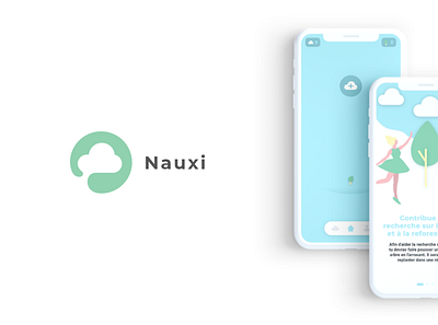 Nauxi app design science ui