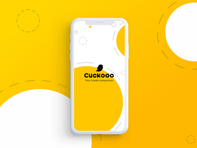 Cuckooo Travel Alram android app design ios app design mobile ui splash screen travel alarm ui ui design ux ux design