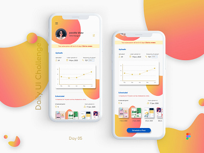 Daily UI Challenge: Day 05: Profile Screen