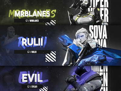 Valorant twitter headers