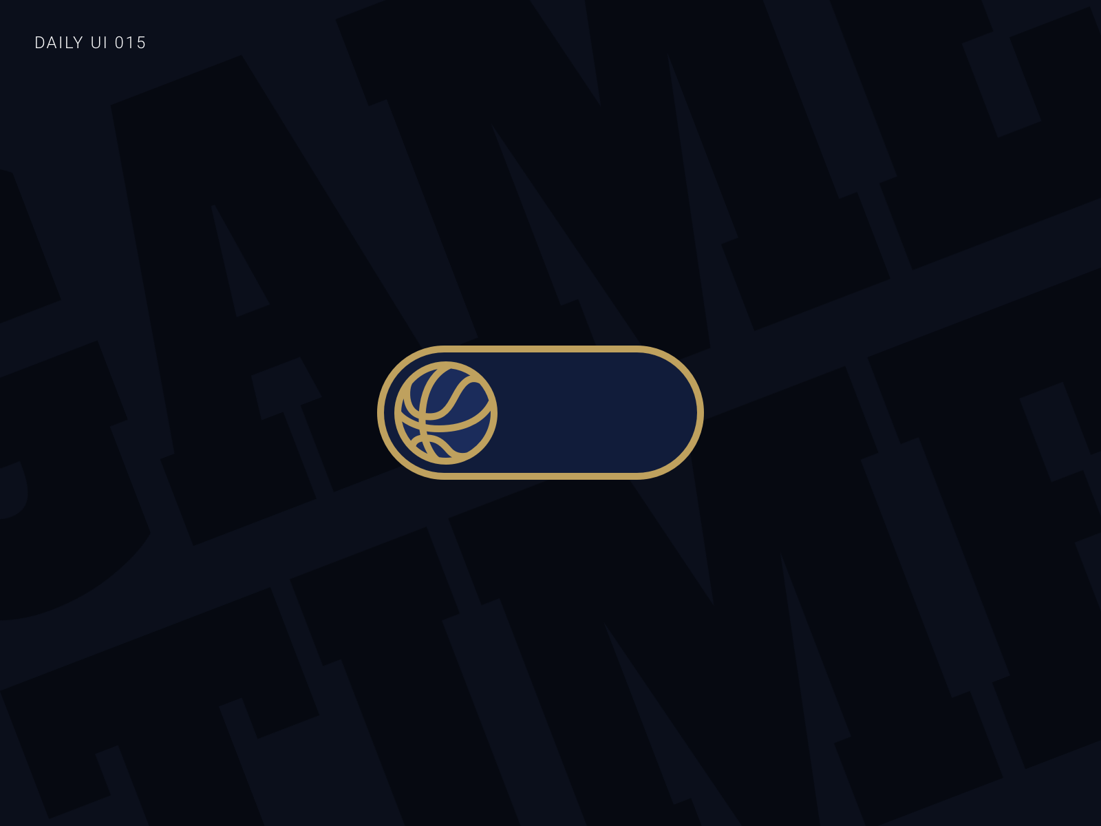 Daily UI 015 - On/Off Switch basketball button daily ui daily ui 015 dailyui nba off switch on switch switch