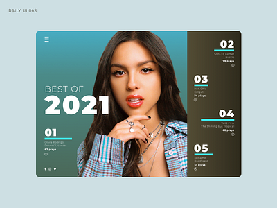 Daily UI 063 - Best Of