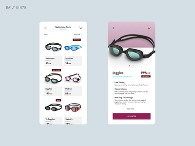 Daily UI 075 - Pre-Order daily ui daily ui 075 daily ui 75 dailyui pre order preorder