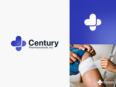 Century Pharmaceuticals, Inc. Logo Design