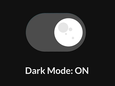 Dark mode switch: UI Design and Animation Practice animation. app dark dark mode dark mode switch darkmode illustration mobile switch ui ui design ui ux uidesign ux ux design web