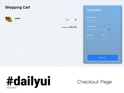 Daily UI challenge 002 002 adobe xd checkout daily ui 002 dailyui dailyui 002 design mobile shoes ui ui design uidesign web web design webdesign