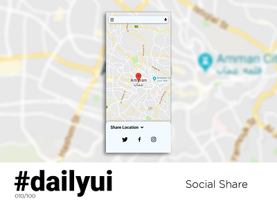 Social Share - Daily UI #010