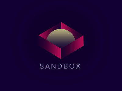 Sandbox branding gradient logo proxima sandbox