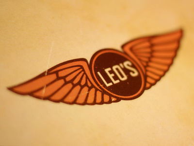 Leo's Music Club branding design icon illustration logo vector