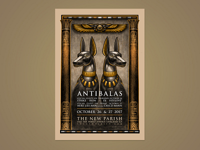 Antibalas Poster – The New Parish design gig poster illustration poster design