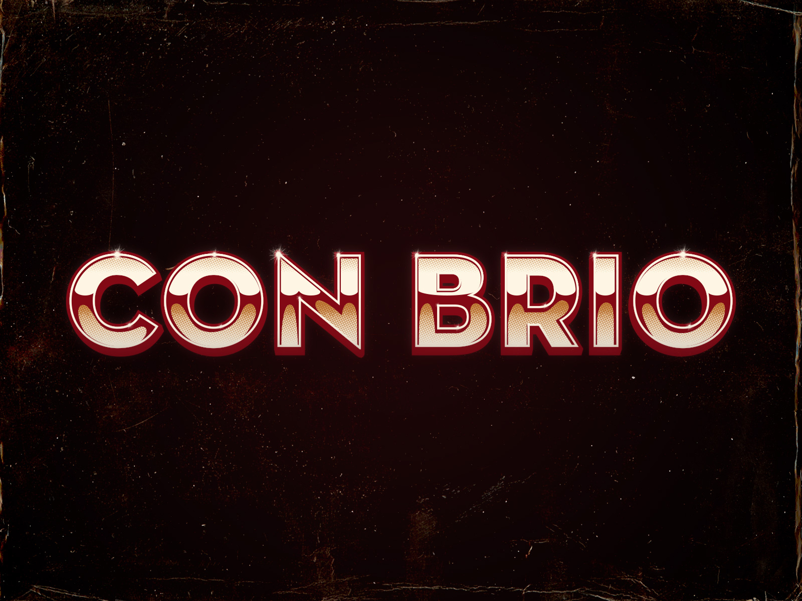 Con Brio Logo by Matthew C. Fleming on Dribbble