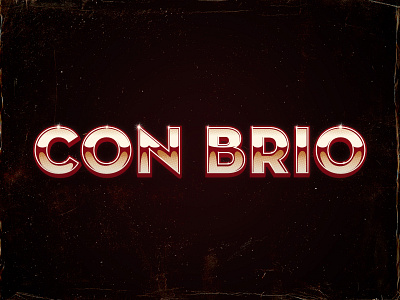 Con Brio Logo branding design icon illustration logo vector