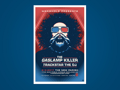 The Gaslamp Killer Poster – The New Parish