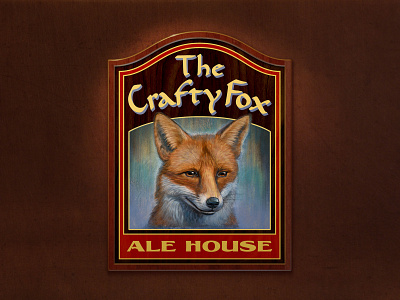 The Crafty Fox Ale House Logo