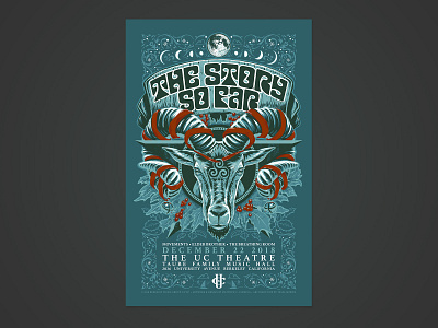 The Story So Far Commemorative Poster design gig poster graphic design illustration poster design