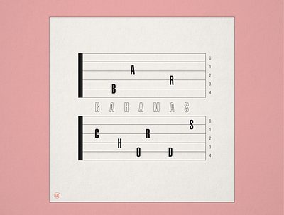 10x19 No. 8 "Bar Chords" by Bahamas 10x19 album album art album artwork album cover album cover design bahamas concept concept design conceptual vinyl