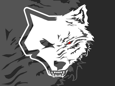 Upstain Wear Wolf Design fashion icon logo tshirt wild wolf