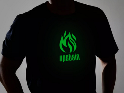Upstain Wear Glow In The Dark T-Shirt Design brand brand indonesia cloth clothing brand glow t shirt unique