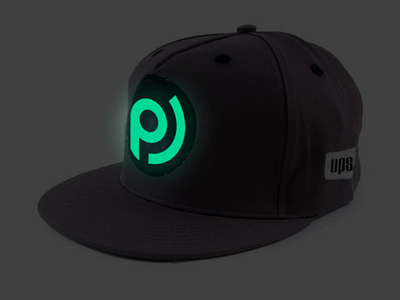 Caps Glow In The Dark Upstain Wear Brand Indonesia brand brands cloth clothing design glow glow in the dark product