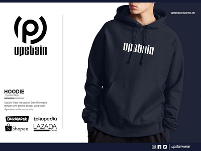 Premium Hoodie Glow In The Dark Upstain Wear Brand Indonesia brand cloth clothing clothing line hoodie mockup premium design product product design upstain wear wear