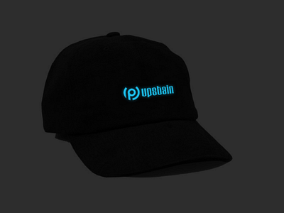 Upstain Wear Baseball Black Caps Glow In The Dark baseball cap black cap cloth clothing design fashion upstain wear