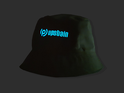 Glow In The Dark Bucket Hat Upstain Wear Brand