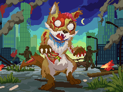 Zombie Fox