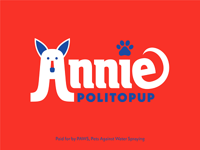 Good Girl, Annie! custom type dogs internet explorer paws pets politics rat terrier weeklywarmup
