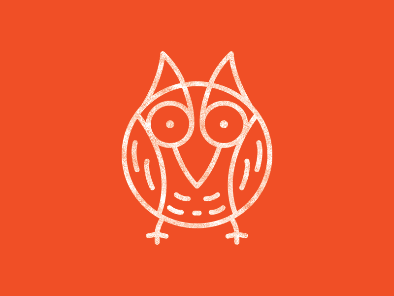 Owlrlly? circles cutesy icon owl