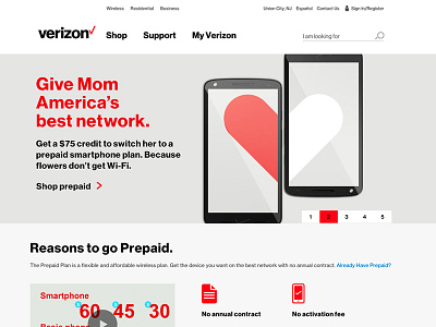 Mothers Day Marquee heart hearts homepage marquee mothers day phones photoshop ui ux