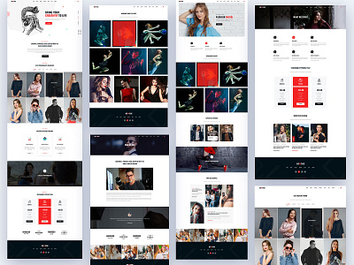Bepose – Minimal Photography Template | PSD | HTML | React agency clean corporate corporate design creative design download html html template photographer photography psd template react admin template ux ui