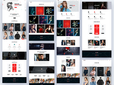 Bepose – Minimal Photography Template | PSD | HTML | React