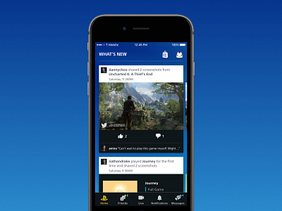 Playstation App Redesign