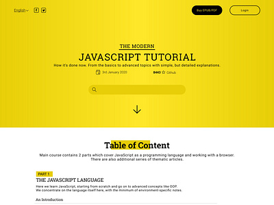 Javascript.info Redesign