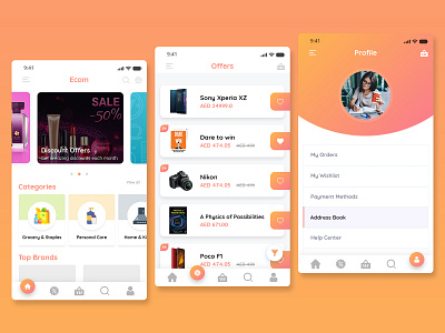 Ecommerce App design