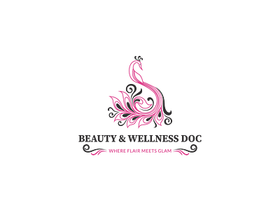 Beauty   Wellness Doc Clothing Logo Brand Design