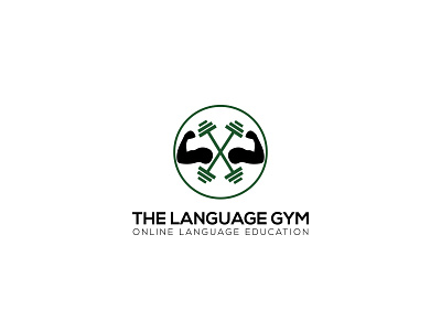 The Language GYM logo design business logo graphic design logo design print design printing design professional logo