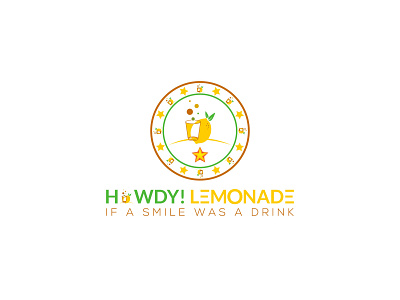 USA Star Lemonade Shop Logo Design