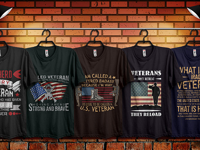 Vetaran T shirt Design