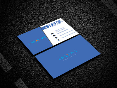 Creative Business Card graphic design printing design