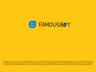 FAMOUS BOY logo design for your business