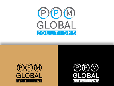 PPM Global Solutions logo design