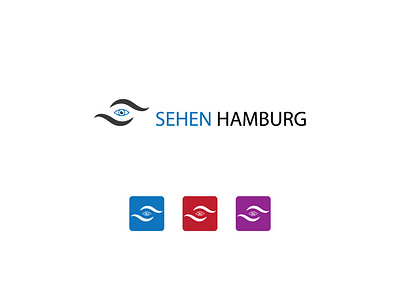 Sehen Hamburg medical eye center logo design brand logo branding business logo creative logo graphic design logo design print design printing design professional logo website logo