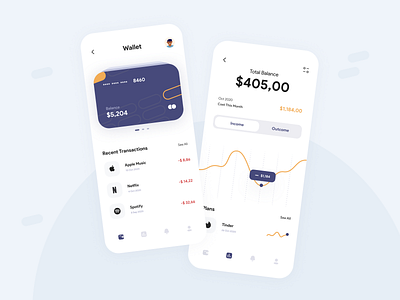 Wallet App Design