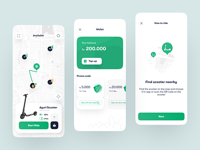 Bike Rental App Design